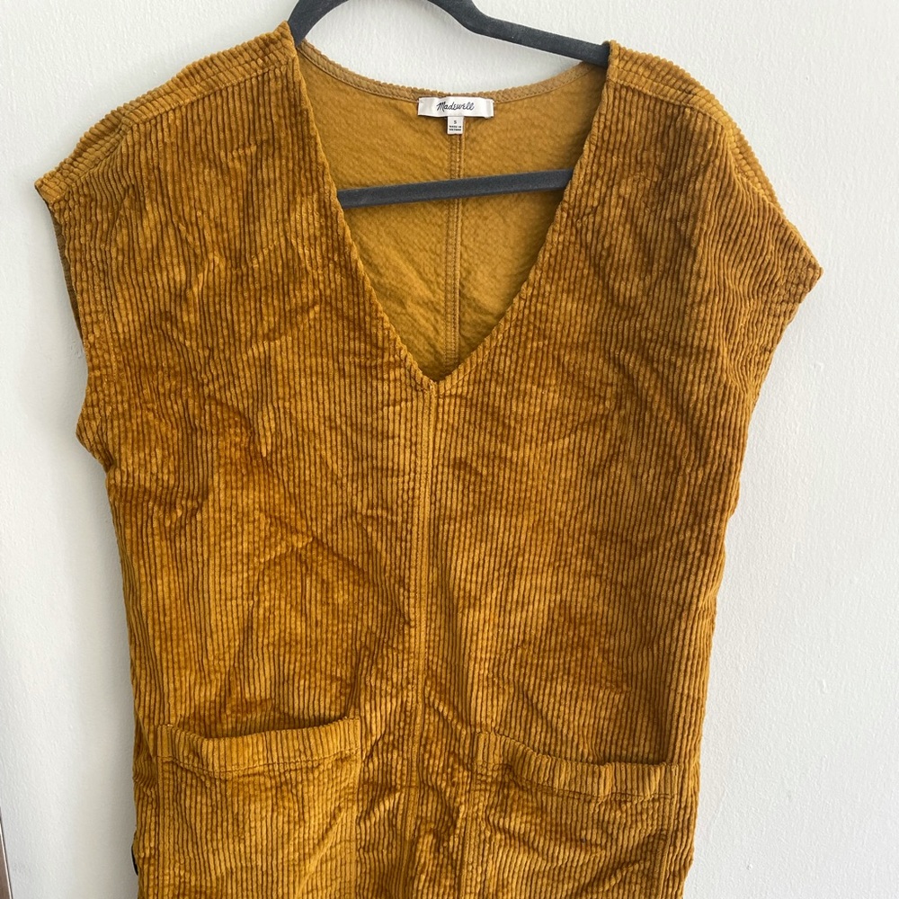 Madewell corduroy dress